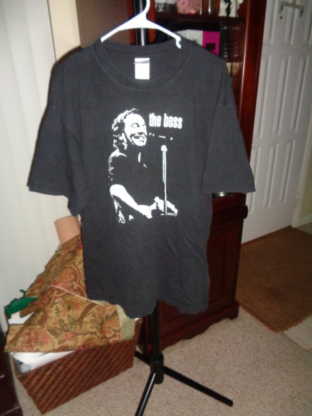 The Boss Bruce Springsteen Black T Shirt XL
